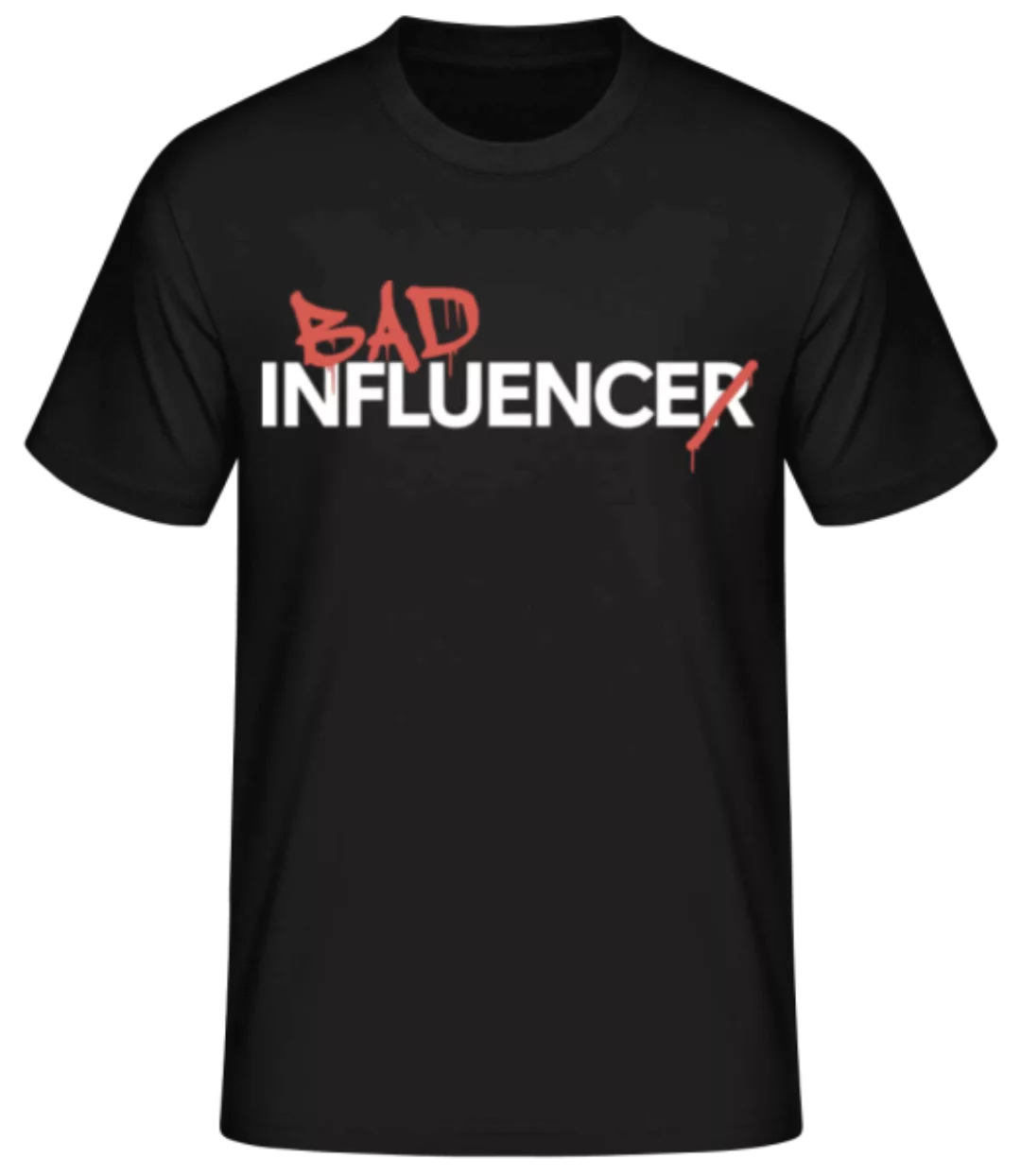 Bad Influence · Männer Basic T-Shirt günstig online kaufen