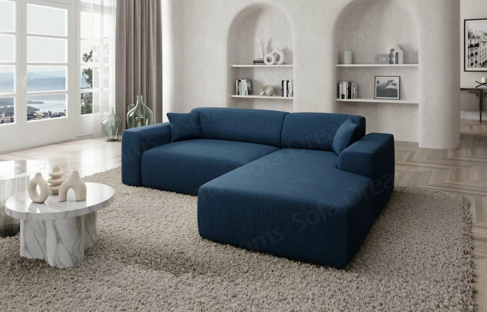 Sofa Dreams Ecksofa Designer Stoffsofa Mallorca L Form kurz Modern Stoff So günstig online kaufen