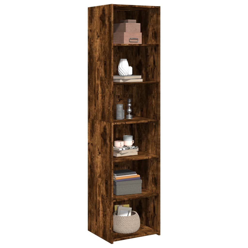 vidaXL Highboard Highboard Räuchereiche 45x41x185 cm günstig online kaufen