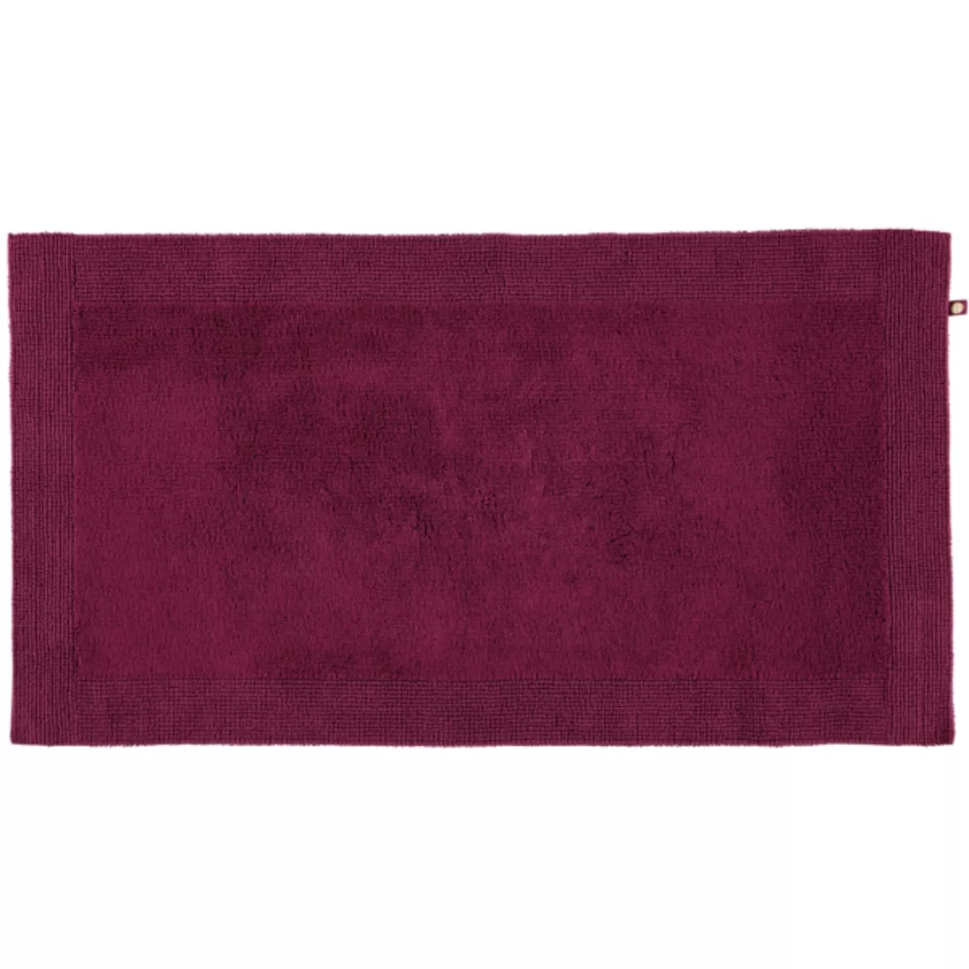 Rhomtuft - Badteppiche Prestige - Farbe: berry - 237 - 70x130 cm günstig online kaufen