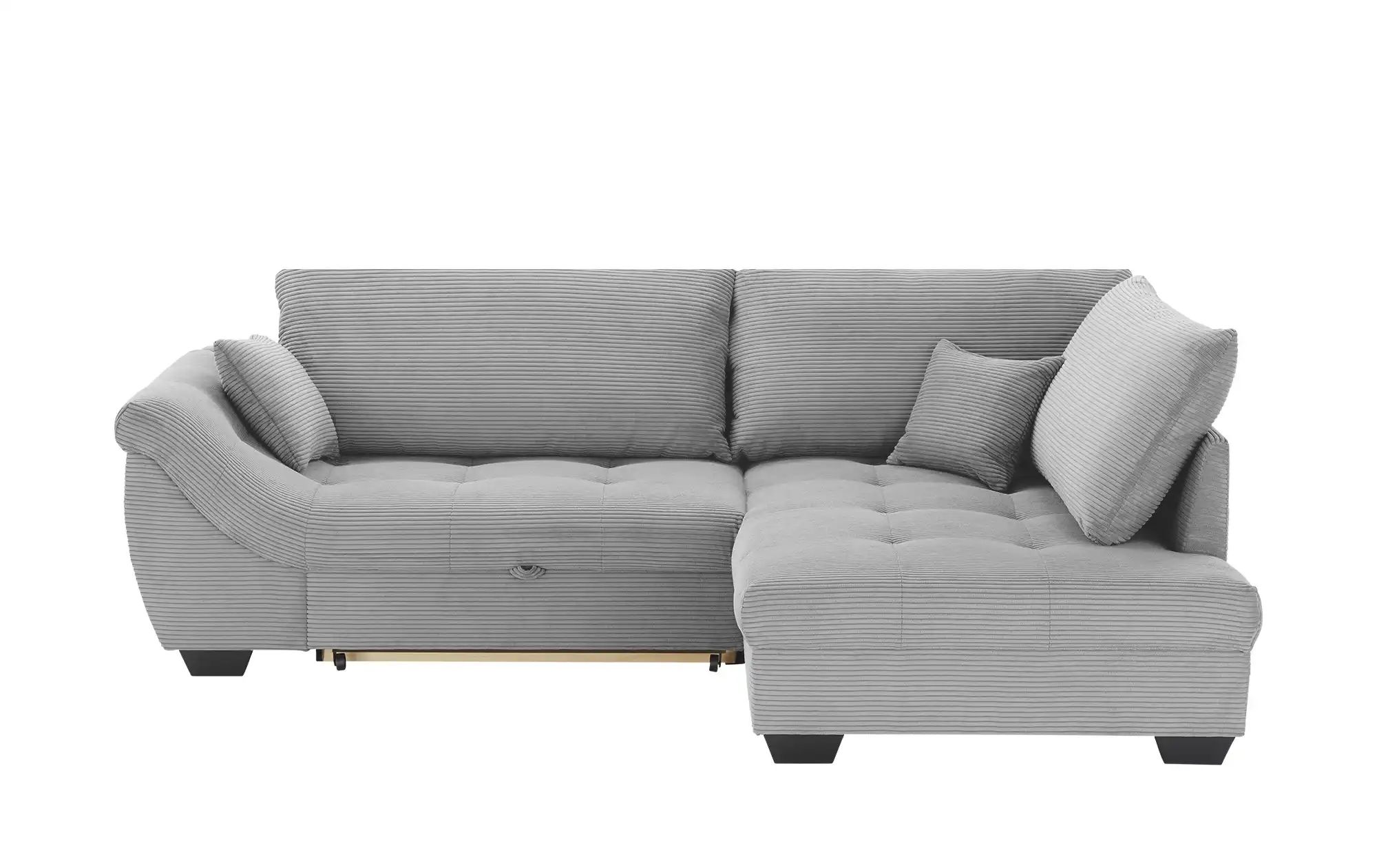 bobb Ecksofa  Krissy ¦ grau ¦ Maße (cm): B: 251 H: 88 T: 190.0 Polstermöbel günstig online kaufen