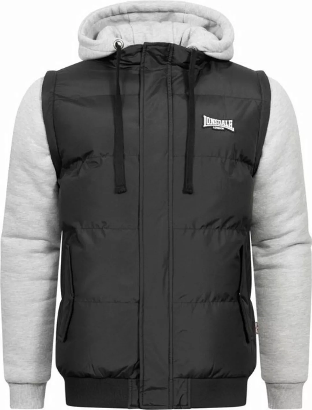 Lonsdale Kurzjacke Dowpot Herren Jacke mit Kapuze normale Passform günstig online kaufen