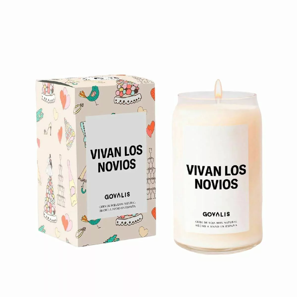 Duftkerze Govalis Vivan Los Novios (500 G) günstig online kaufen