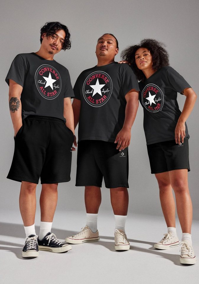 Converse T-Shirt CONVERSE GO-TO ALL STAR PATCH STANDARD-FIT T-SHIRT (1-tlg) günstig online kaufen