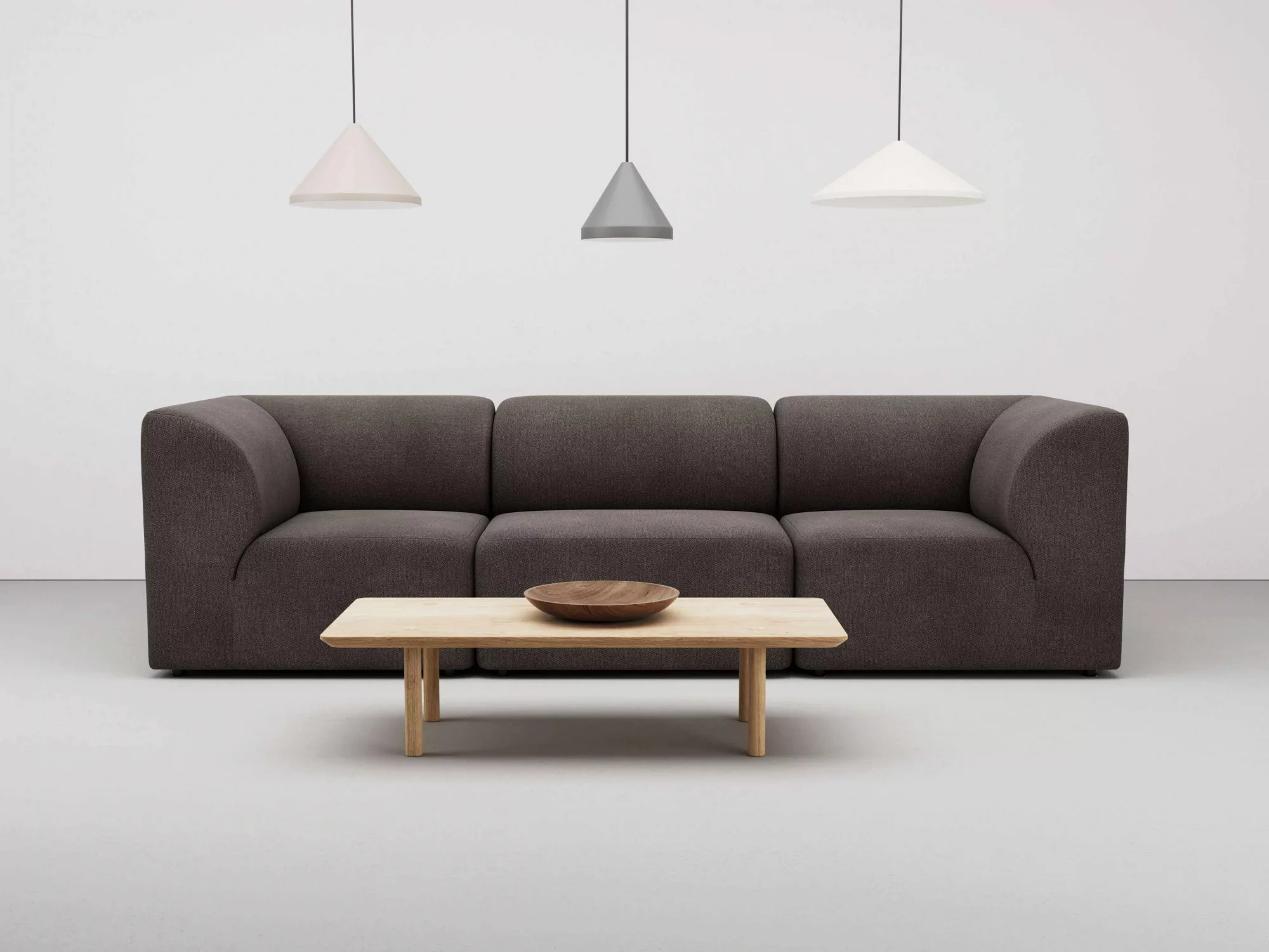 LeGer Home by Lena Gercke 3-Sitzer "Floria", modulares Sofa, in trendigen F günstig online kaufen
