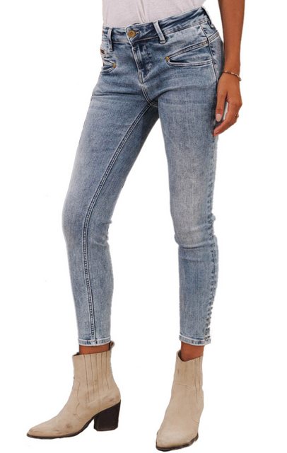 Freeman T. Porter 7/8-Jeans Alexa Cropped Super Stretch Denim Boceano skinn günstig online kaufen