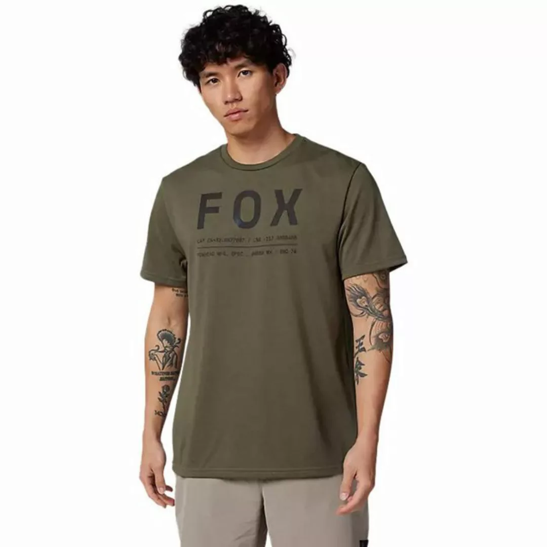 Fox Racing T-Shirt Non Stop Short Sleeve Tech T-Shirt - Olive Green (1-tlg) günstig online kaufen