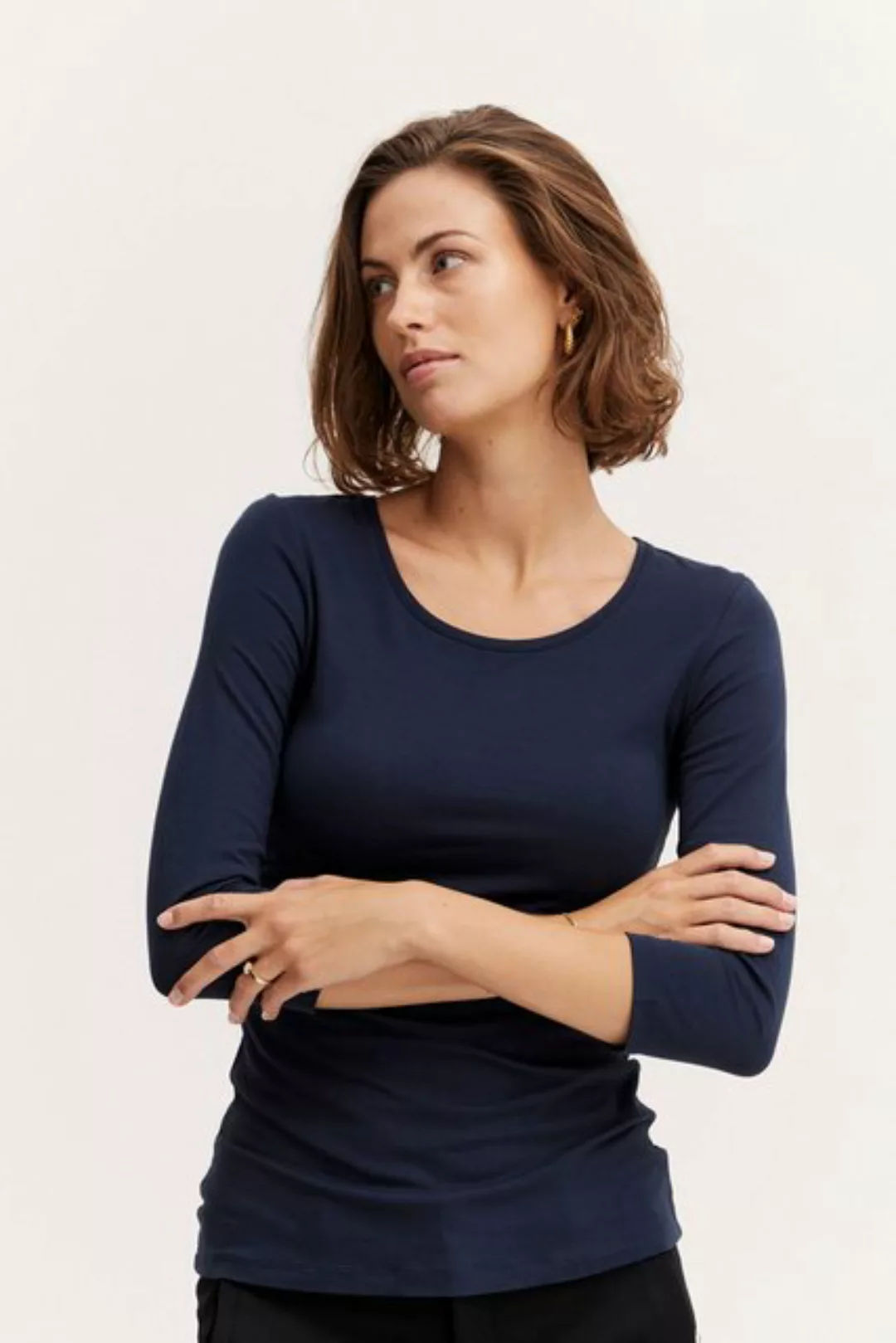 fransa 3/4-Arm-Shirt Fransa FRKiksen 2 Tshirt - 600707 günstig online kaufen