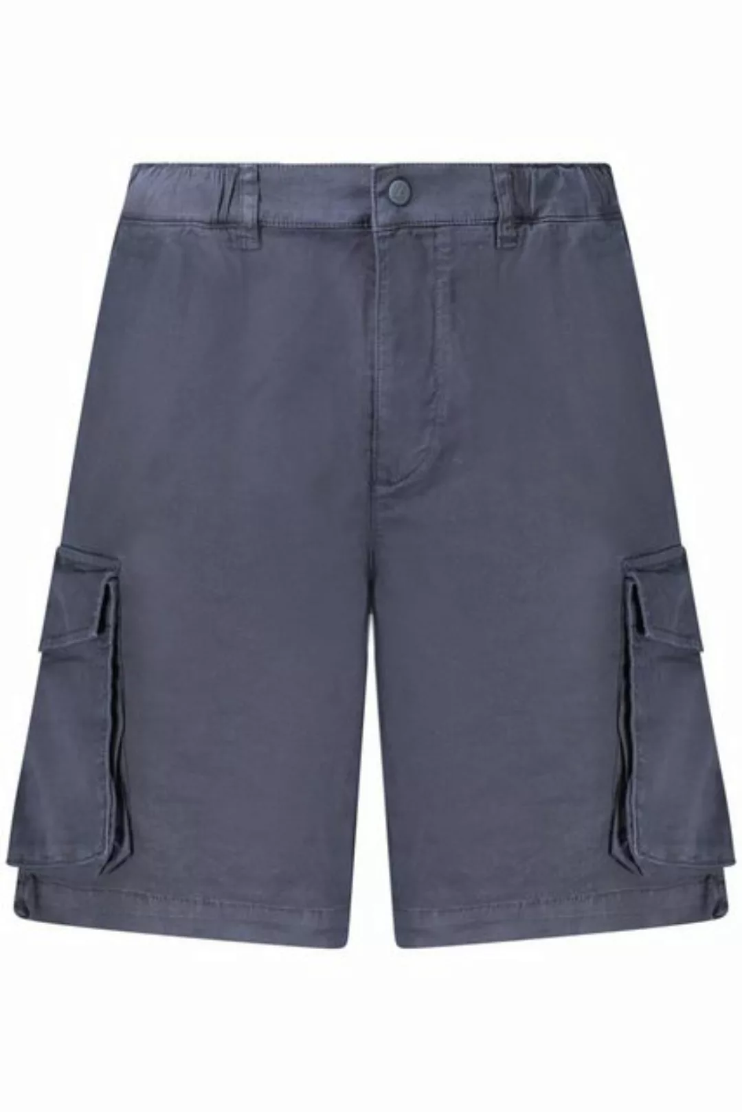 K-Way 5-Pocket-Hose Blaue Herren Bermudashorts mit Cargotaschen und elastis günstig online kaufen