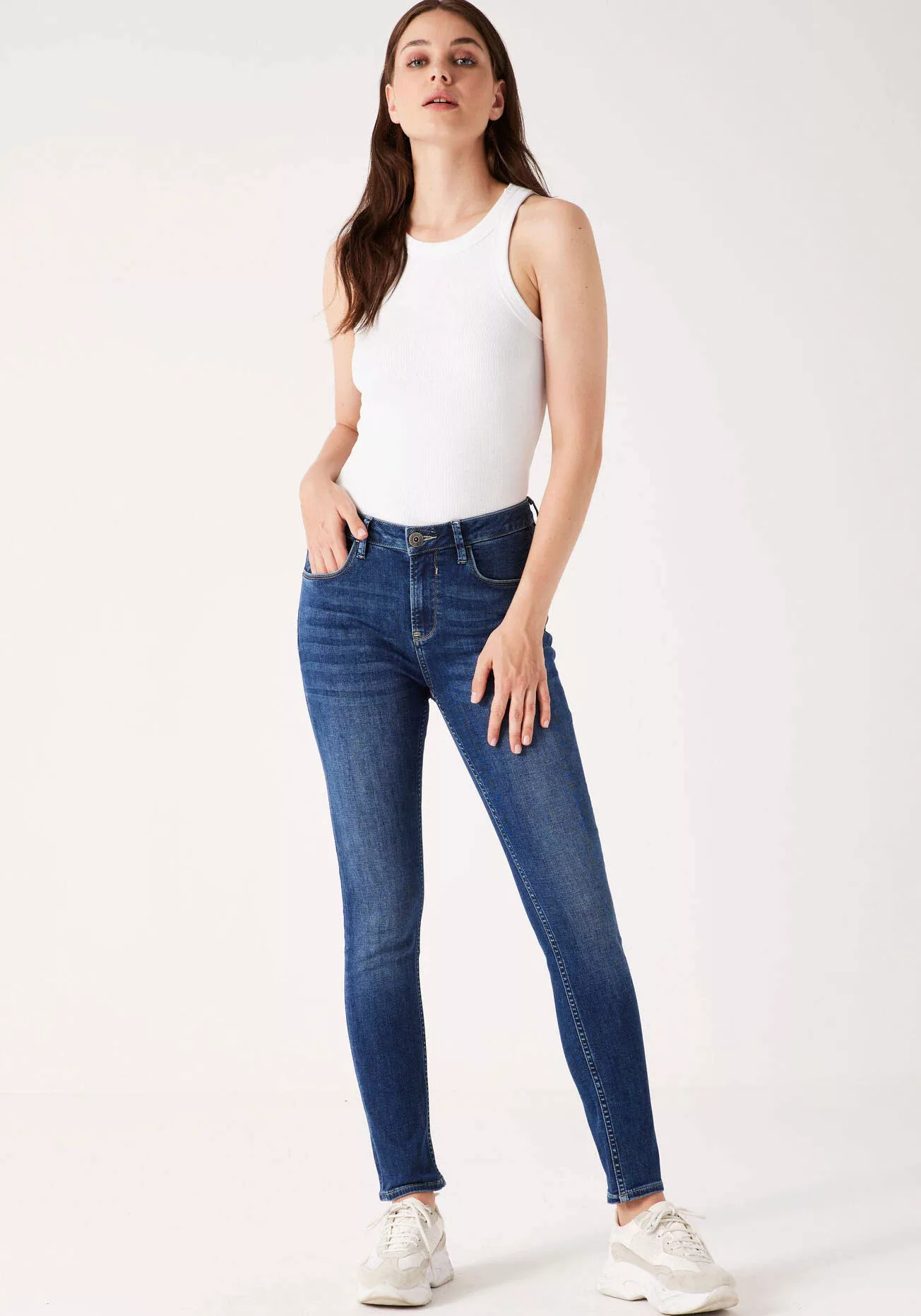 Garcia High-waist-Jeans "Celia superslim" günstig online kaufen