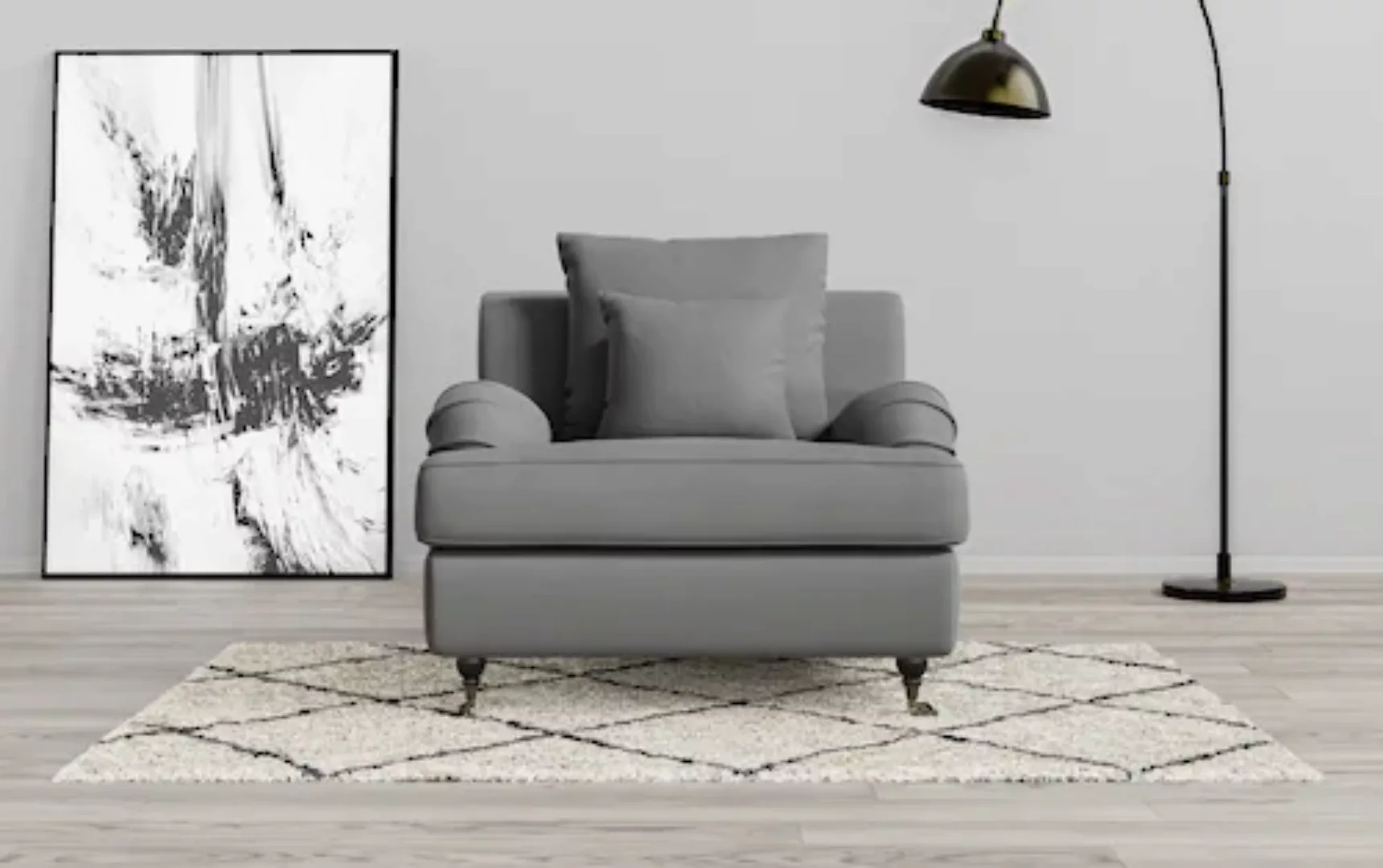 Guido Maria Kretschmer Home&Living Sessel "NORIN", zwei Fußarten: vorne - R günstig online kaufen