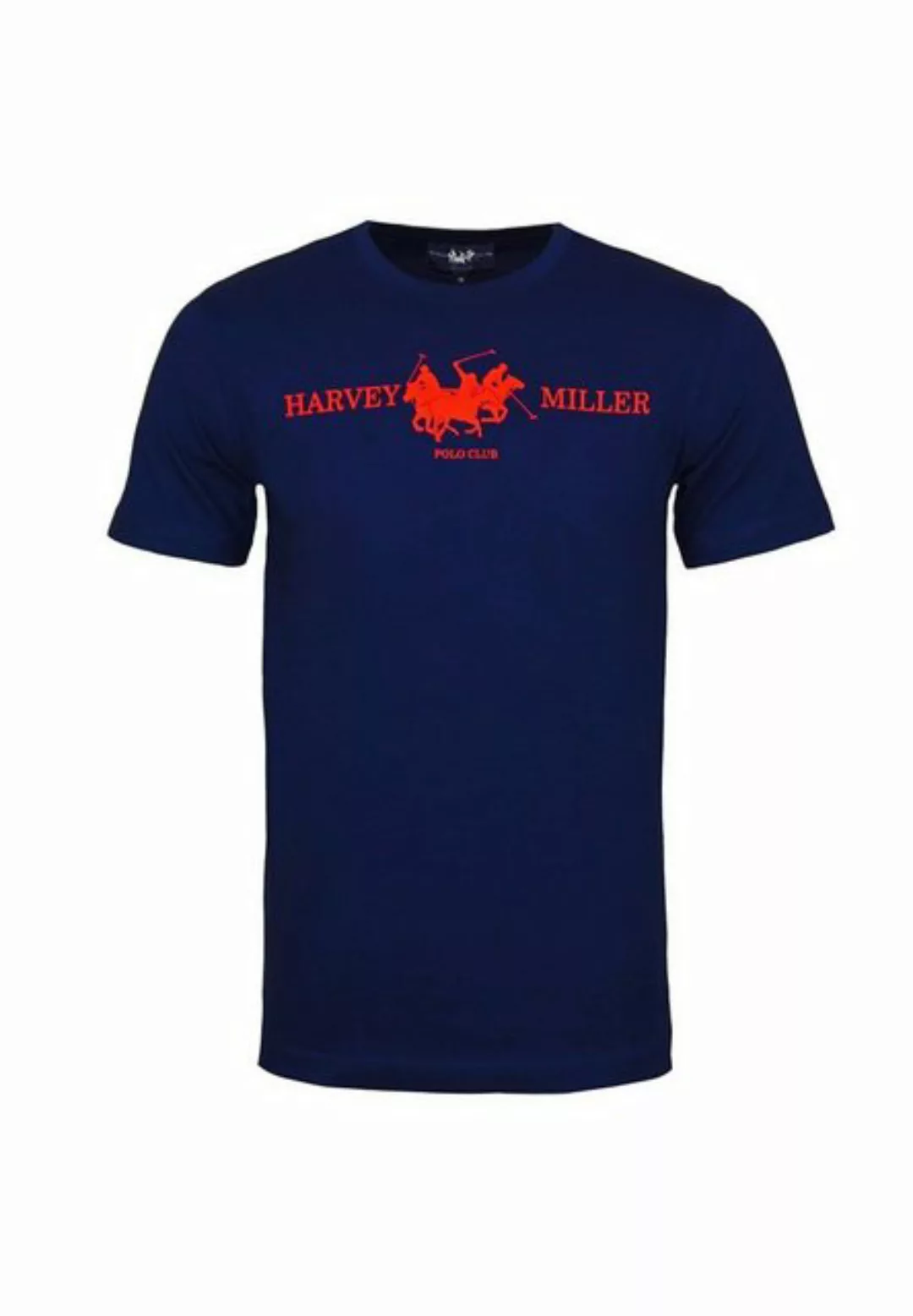 Harvey Miller T-Shirt T-Shirt Kurzarmshirt Polo-Club (1-tlg) günstig online kaufen