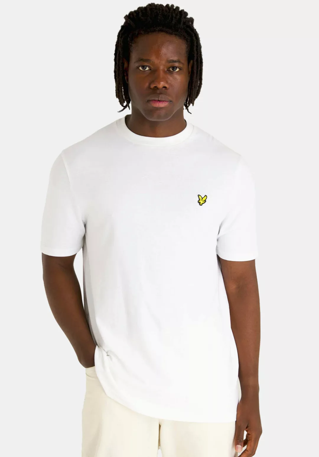 Lyle & Scott T-Shirt, mit Logostickerei günstig online kaufen