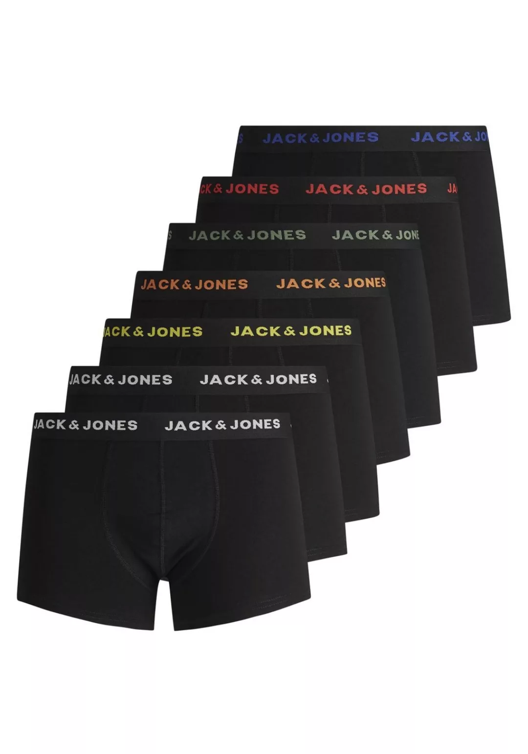 Jack & Jones Herren Boxershort JACBASIC TRUNKS 7er Pack günstig online kaufen