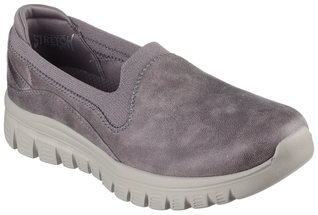 Skechers Slip-On Sneaker "GRACEFUL", Slipper, Freizeitschuh, Halbschuh in v günstig online kaufen