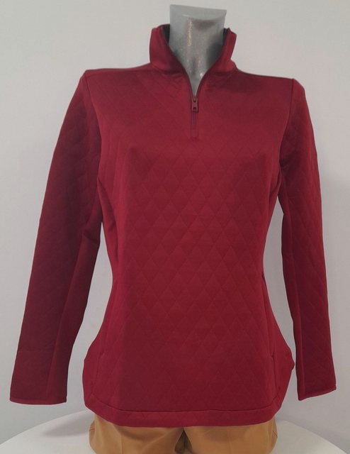 Callaway Longsweatshirt Callaway Golf Layer Quilted Fleece Weinrot Damen S günstig online kaufen