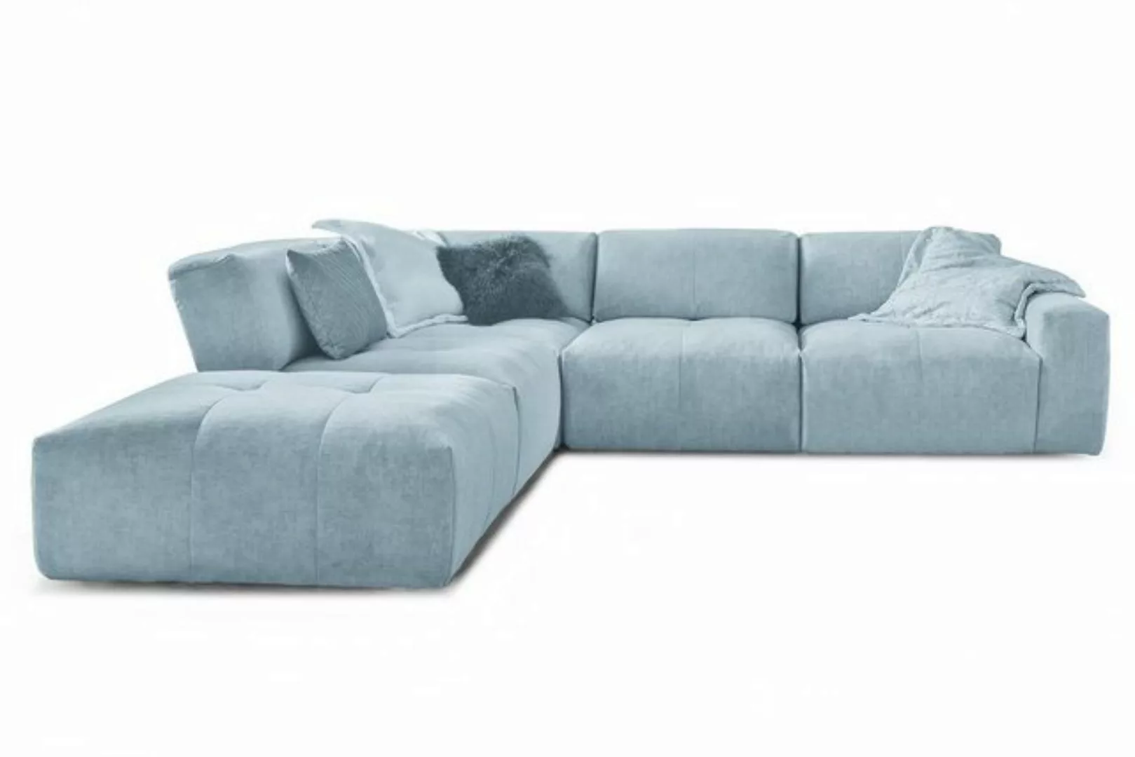 daslagerhaus living Big-Sofa Ecksofa Paddy Stoff günstig online kaufen