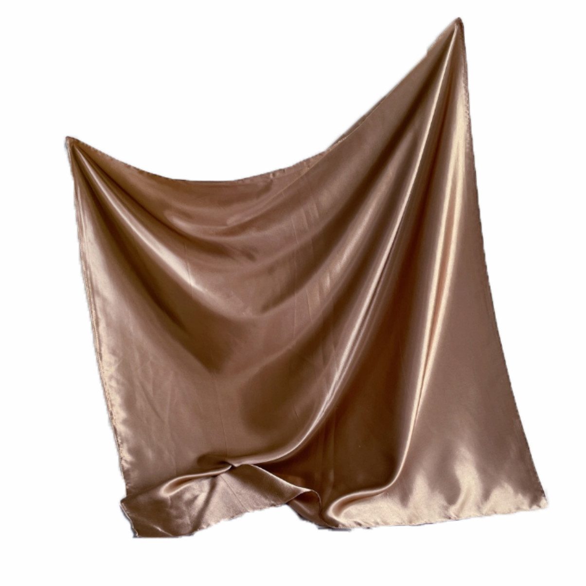 Coonoor Seidentuch quadratisch einfarbig 90x90cm Nickituch, günstig online kaufen