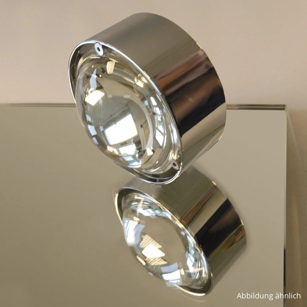 Dekorative Spiegelaufbauleuchte Puk Mirror LED in chrom, dimmbar günstig online kaufen