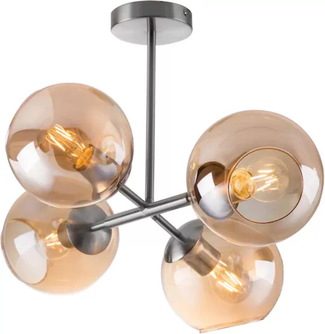Nino Leuchten LED Deckenleuchte »Pilar«, 4 flammig-flammig günstig online kaufen