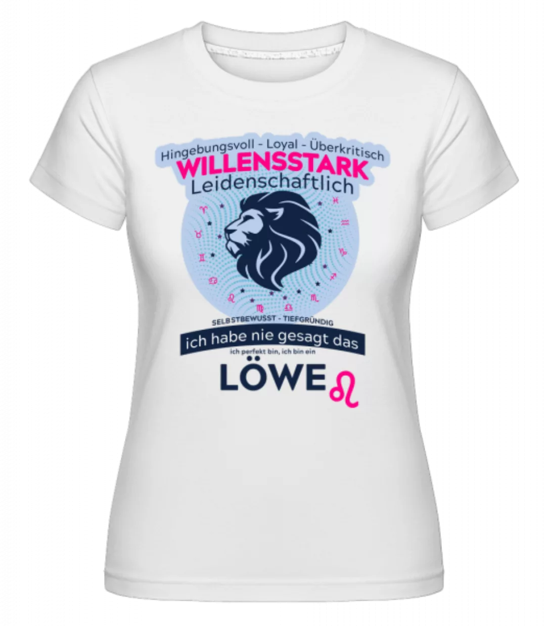 Sternzeichen Löwe · Shirtinator Frauen T-Shirt günstig online kaufen