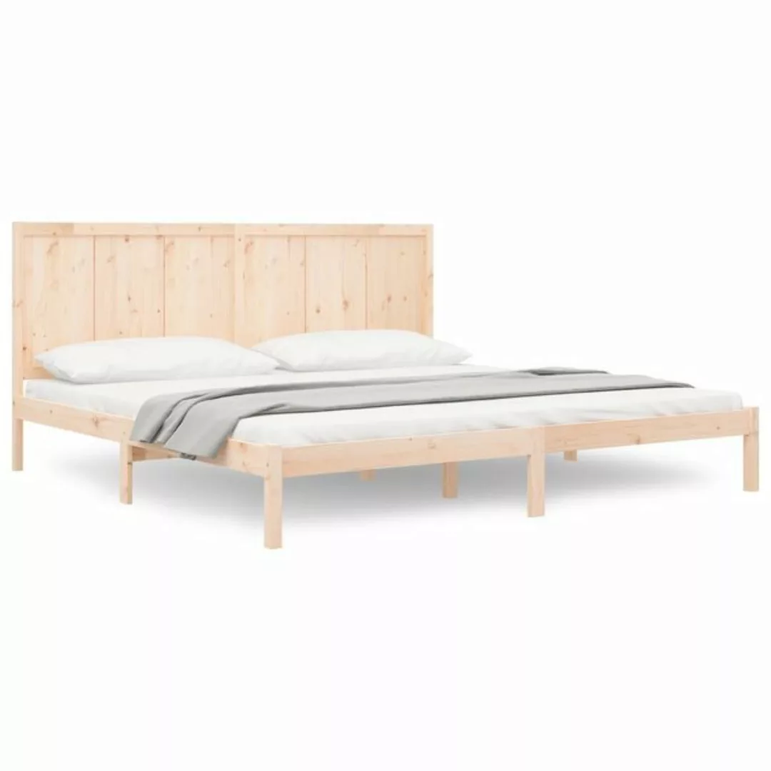 vidaXL Bettgestell Massivholzbett Kiefer 180x200 cm 6FT Super King Bett Bet günstig online kaufen