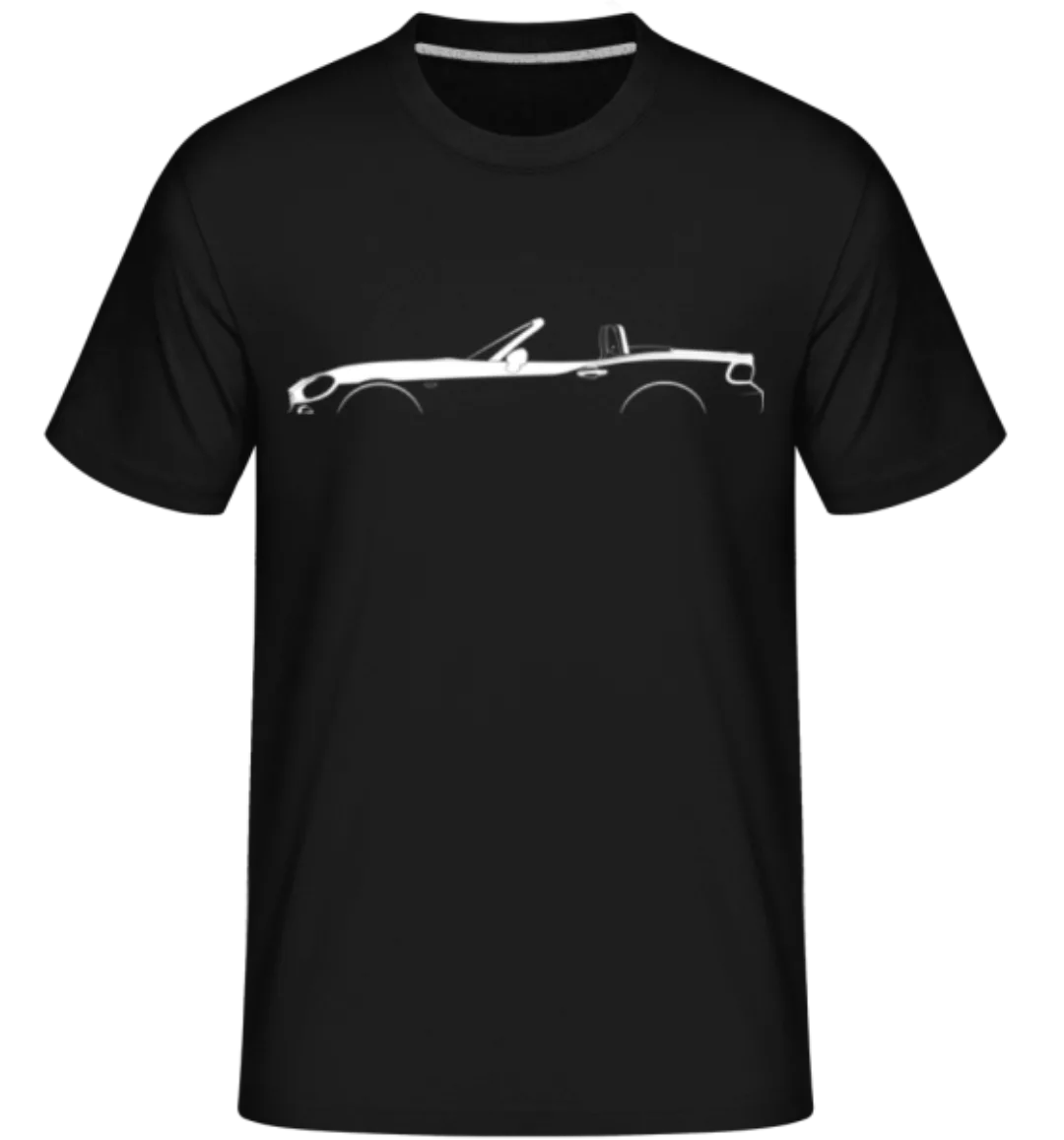 'Fiat 124 Spider (2016)' Silhouette · Shirtinator Männer T-Shirt günstig online kaufen