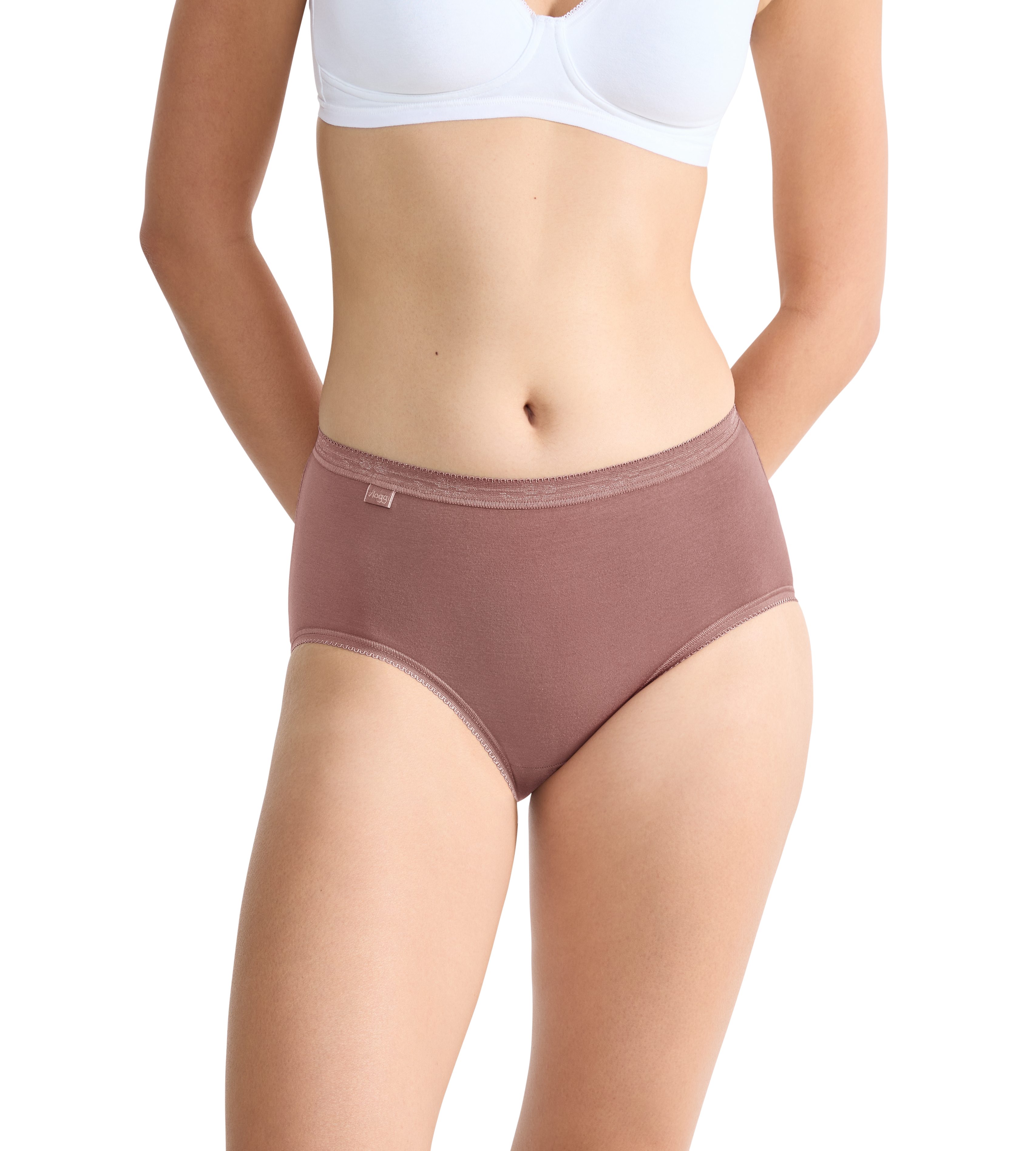 sloggi Midislip "Basic+", (4er Pack), Baumwollmix, elastisch, weiche Nähte, günstig online kaufen