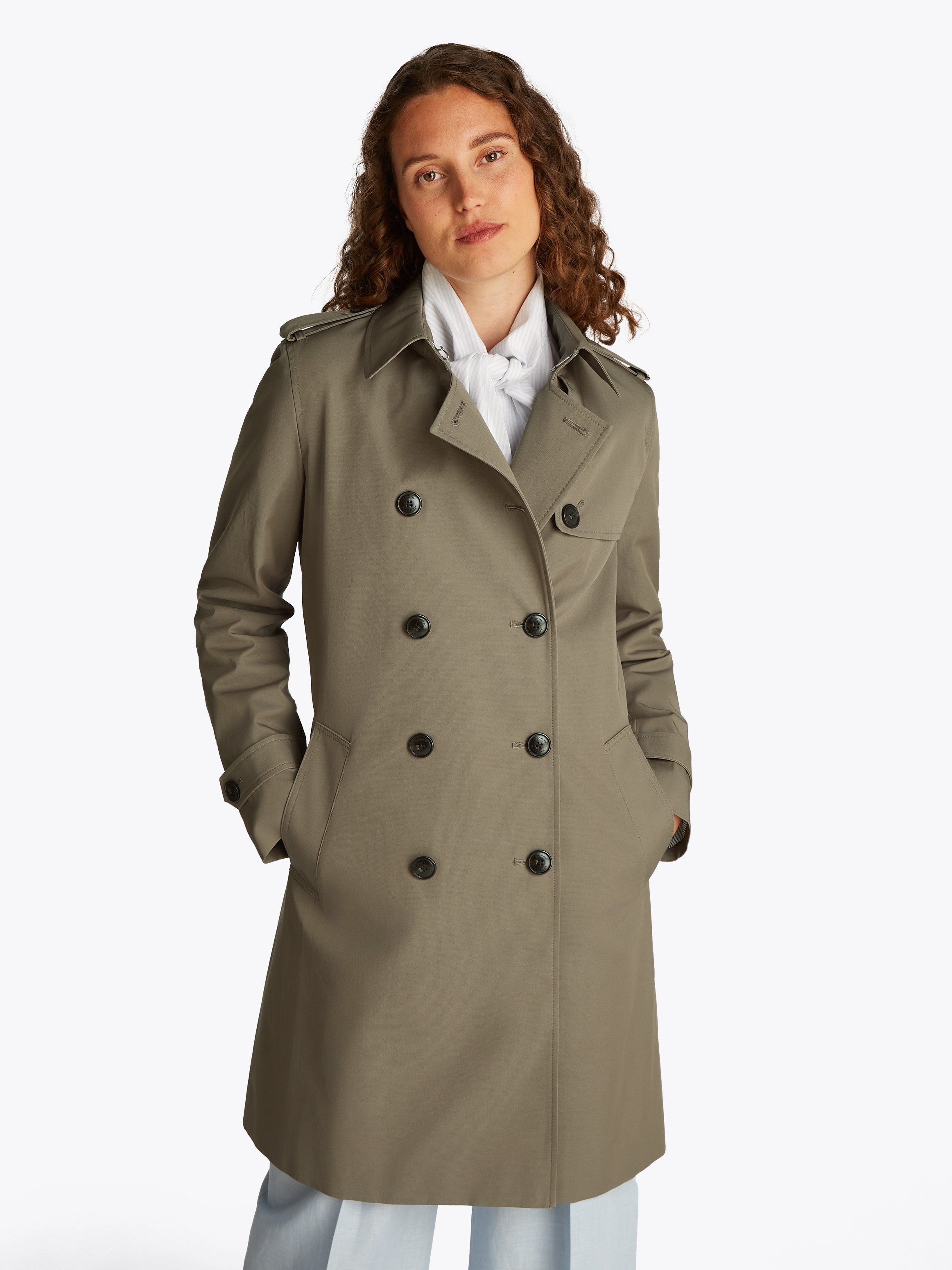 Tommy Hilfiger Trenchcoat COTTON DB SLIM günstig online kaufen