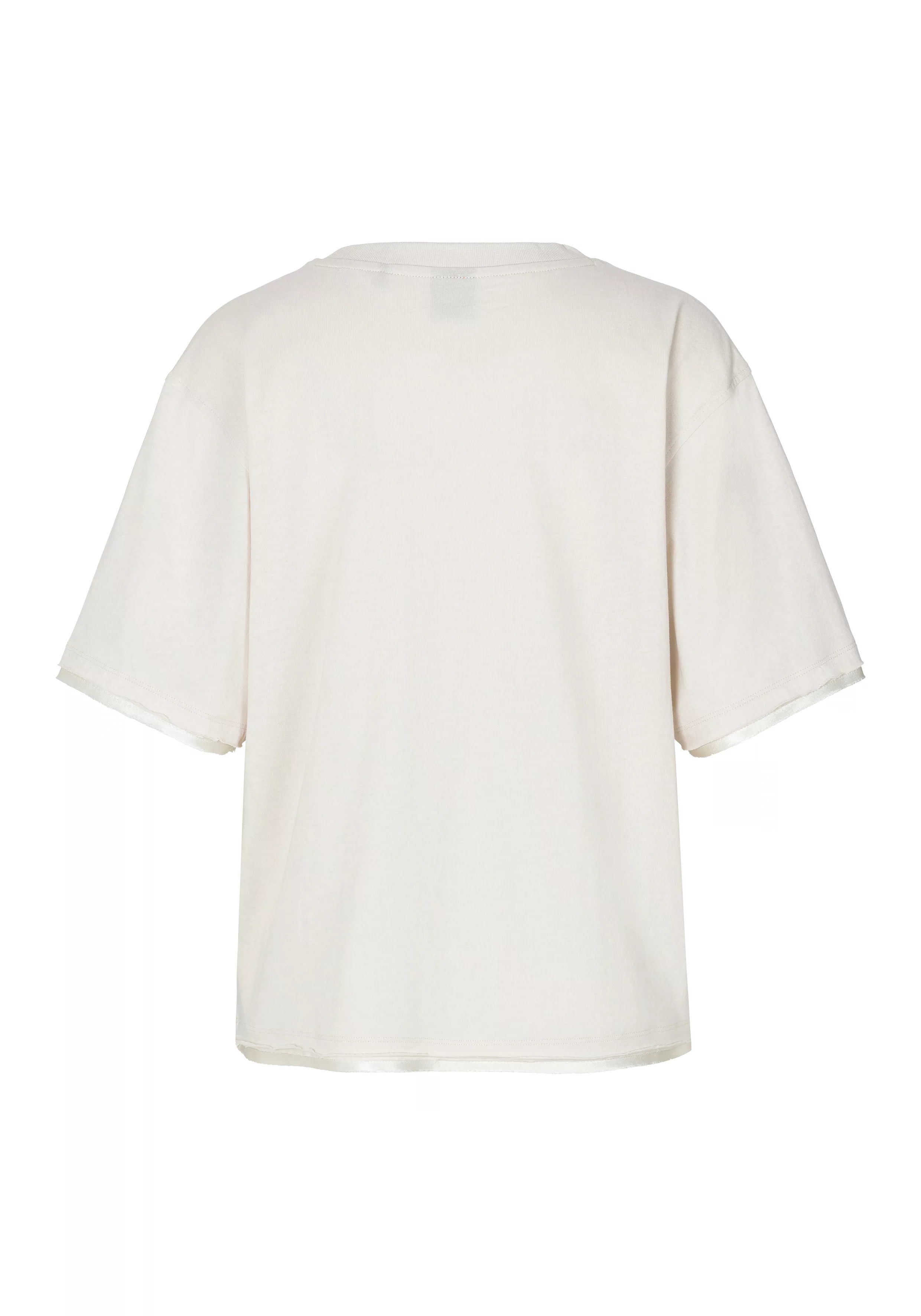 BOSS ORANGE T-Shirt C_Enis_satin edge mit unterlegtem Satin günstig online kaufen