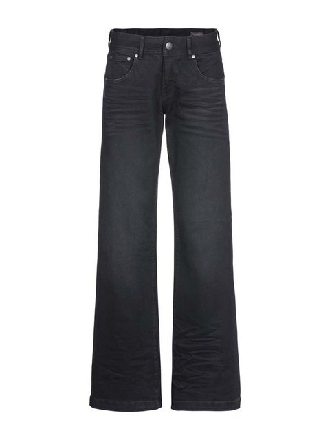 Herrlicher Bootcut-Jeans Edna Recycled Denim Black Stretch im Five-Pocket S günstig online kaufen