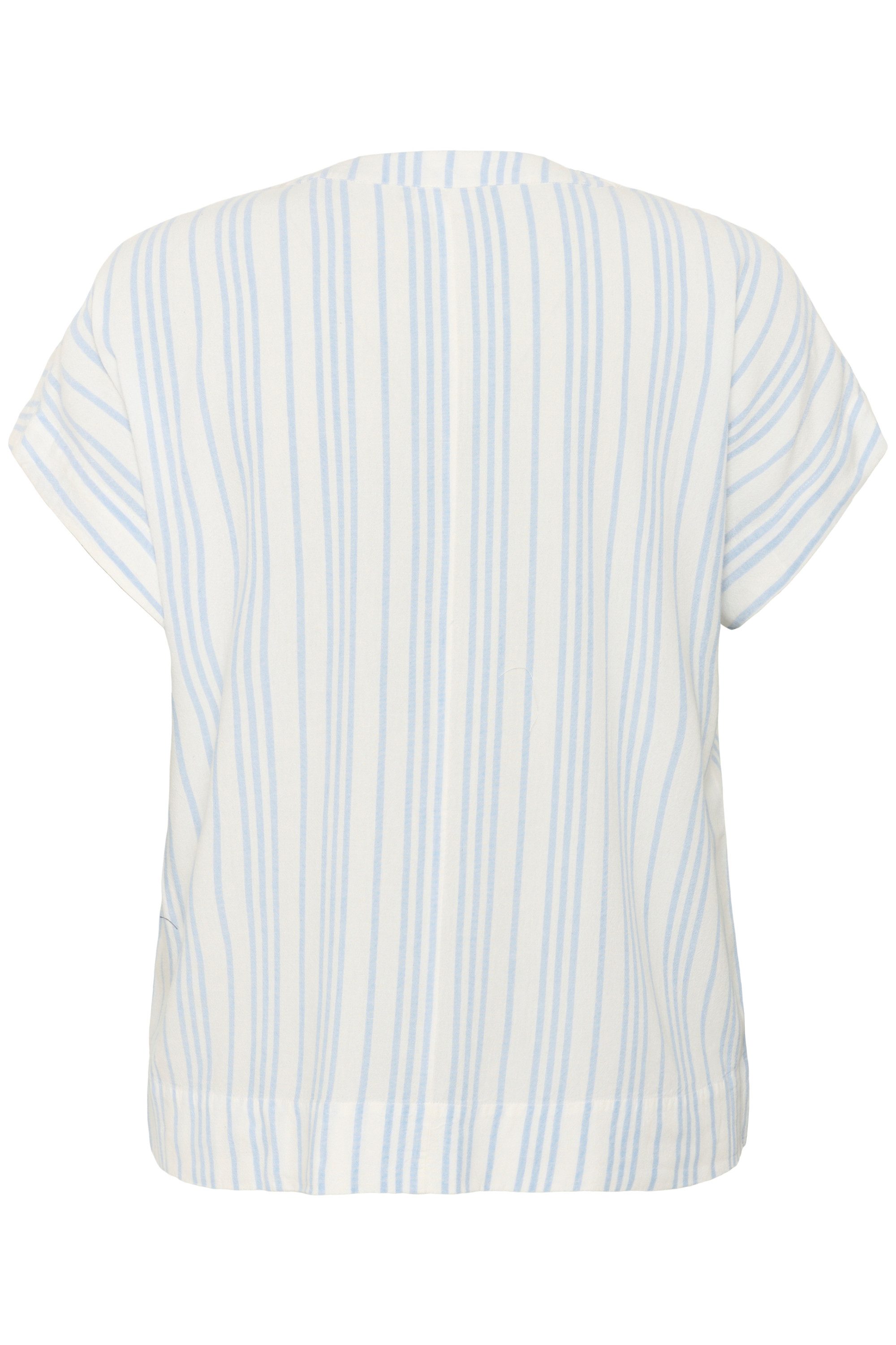 KAFFE Curve Kurzarmbluse Kurzarm-Bluse KCmille Große günstig online kaufen