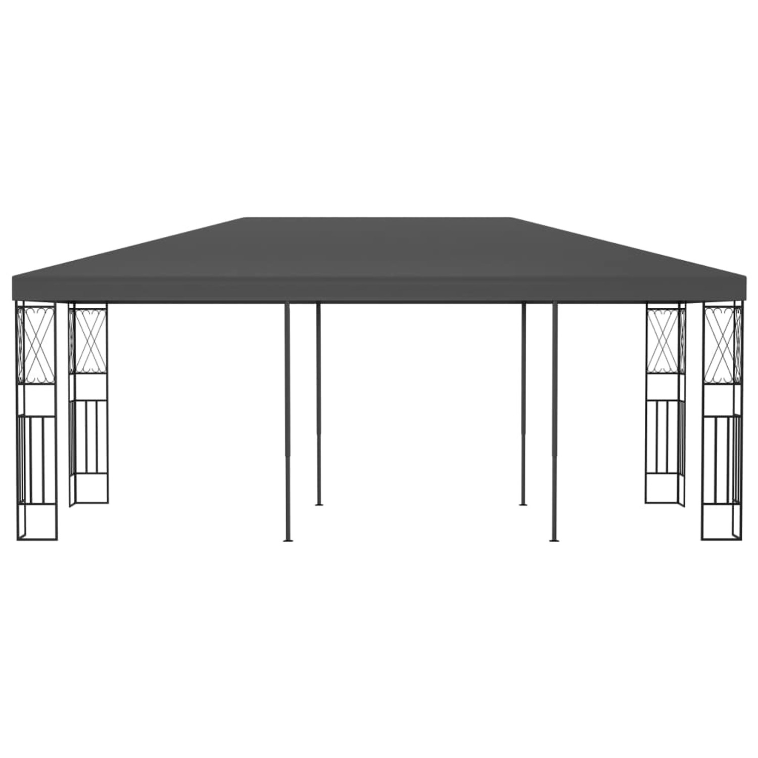 vidaXL Pavillon 3x6 m Anthrazit Stoff günstig online kaufen