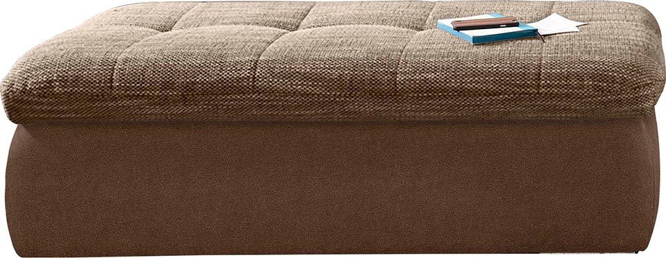 DOMO collection Polsterhocker "Moric", inklusive Stauraum günstig online kaufen