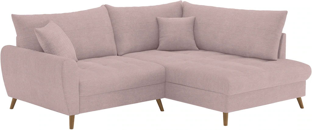 Mr. Couch Ecksofa "Blackburn II, L-Form", Mit Kaltschaumpolsterung bis 140 günstig online kaufen