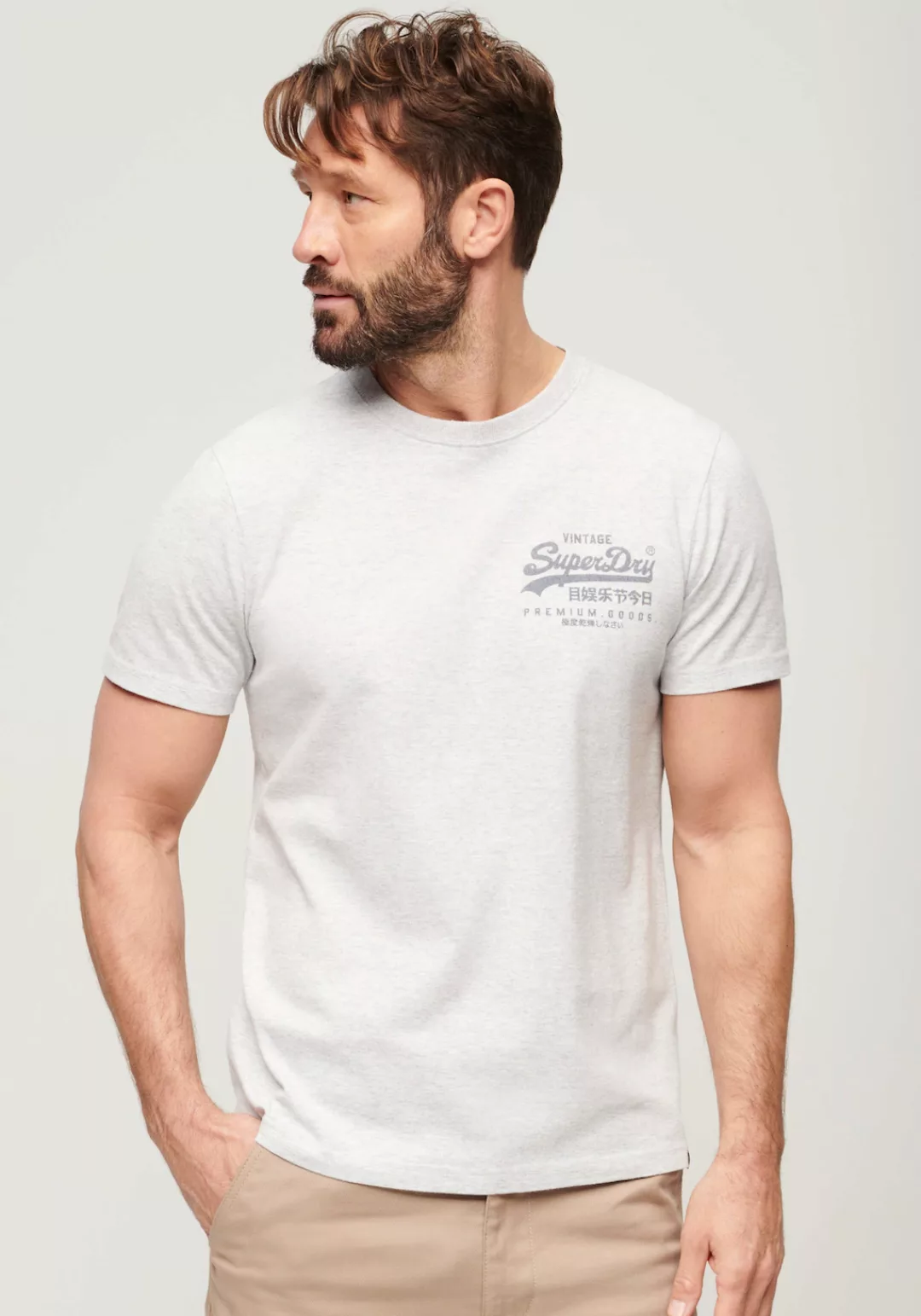 Superdry T-Shirt "CLASSIC VL HERITAGE CHEST TEE" günstig online kaufen