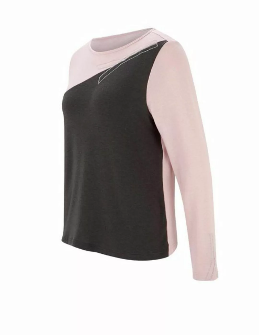 creation L Rundhalsshirt CRÉATION L Damen Jerseyshirt m. Stickerei, rosé-gr günstig online kaufen