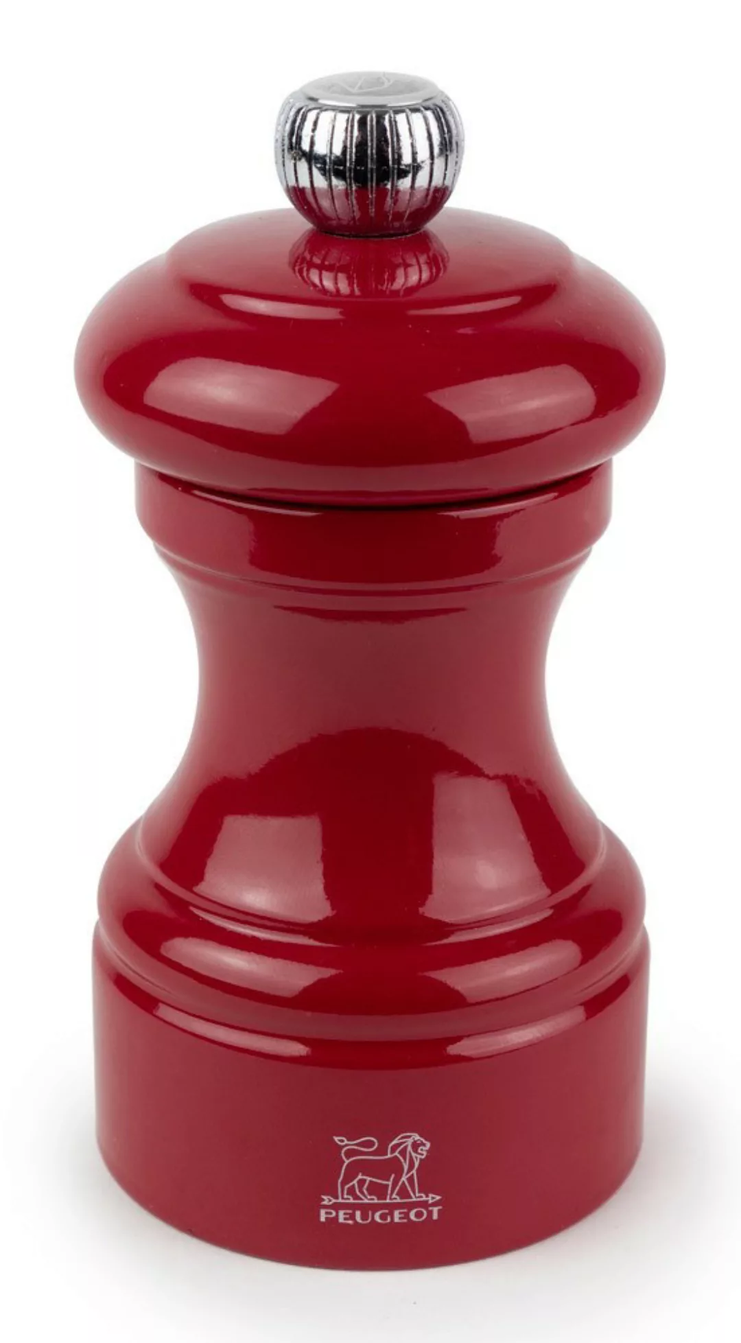 Peugeot Bistrorama Salzmühle 10 cm Buchenholz passion red lackiert - Stahlm günstig online kaufen