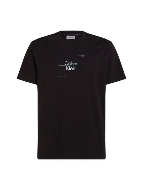 Calvin Klein T-Shirt OPTIC LINE LOGO T-SHIRT günstig online kaufen