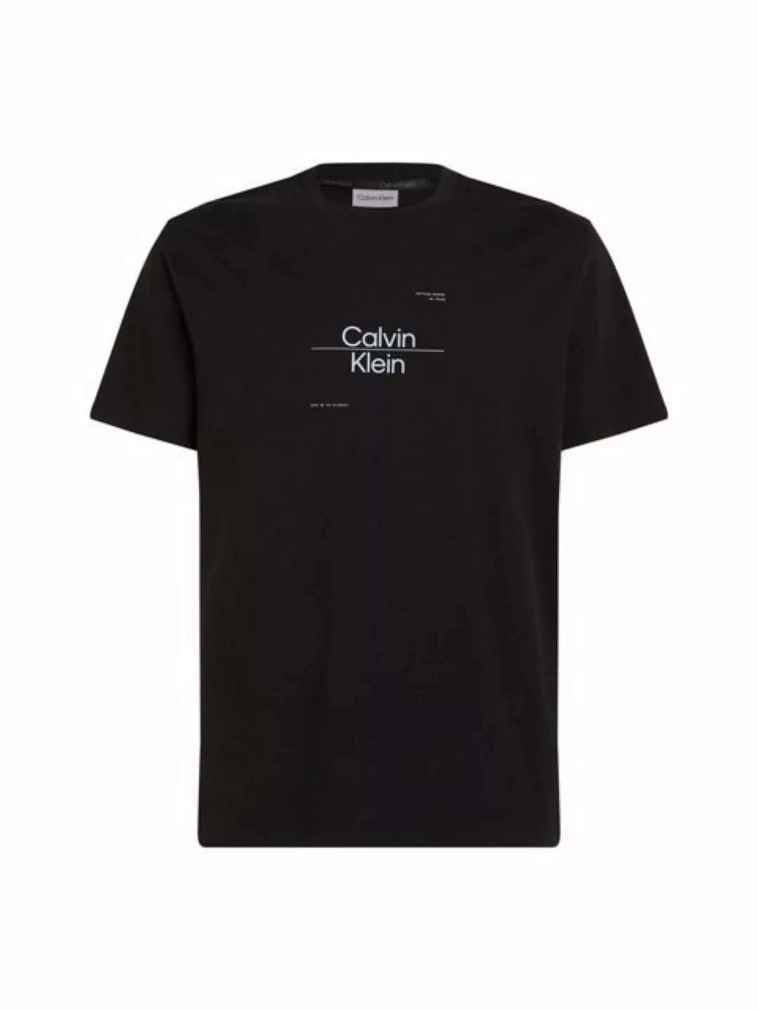 Calvin Klein T-Shirt OPTIC LINE LOGO T-SHIRT günstig online kaufen