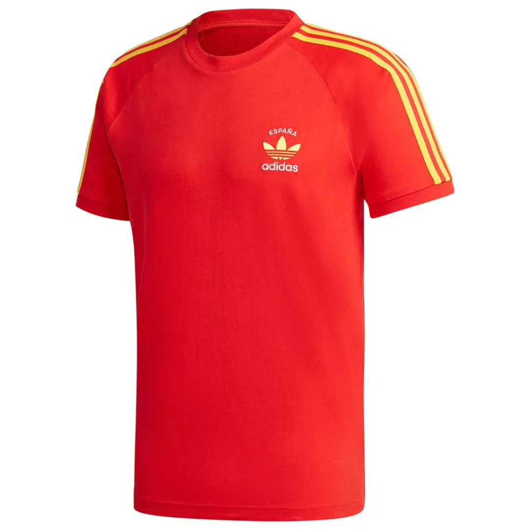 Adidas Originals 3 Stripes Kurzarm T-shirt 2XL Red günstig online kaufen