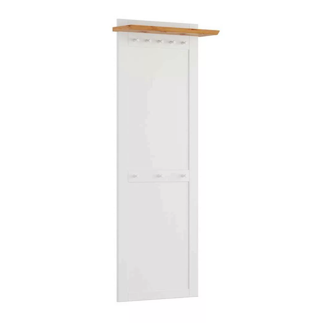 Flur Set Garderoben Set im Landhausstil lackiert (vierteilig) günstig online kaufen