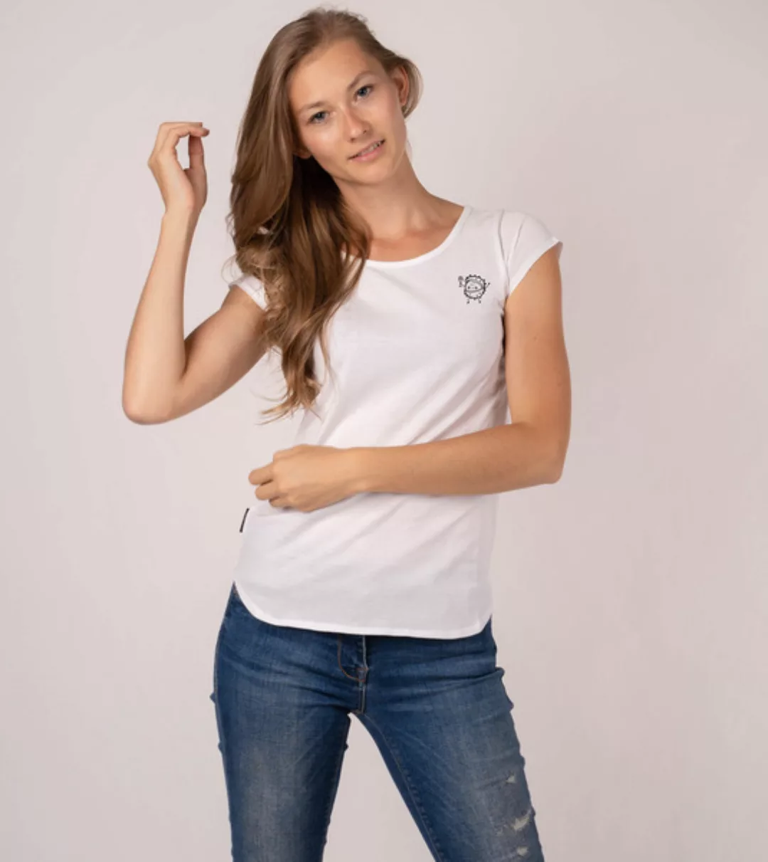 Shirt Asheville Kastanie Aus Biobaumwolle günstig online kaufen