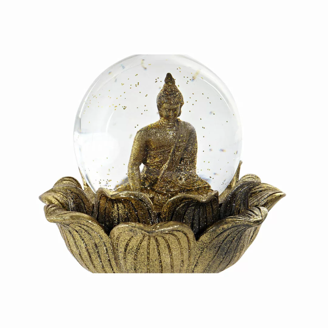Deko-figur Dkd Home Decor Harz Kristall Buddha (4 Pcs) (9.5 X 9.5 X 8.5 Cm) günstig online kaufen