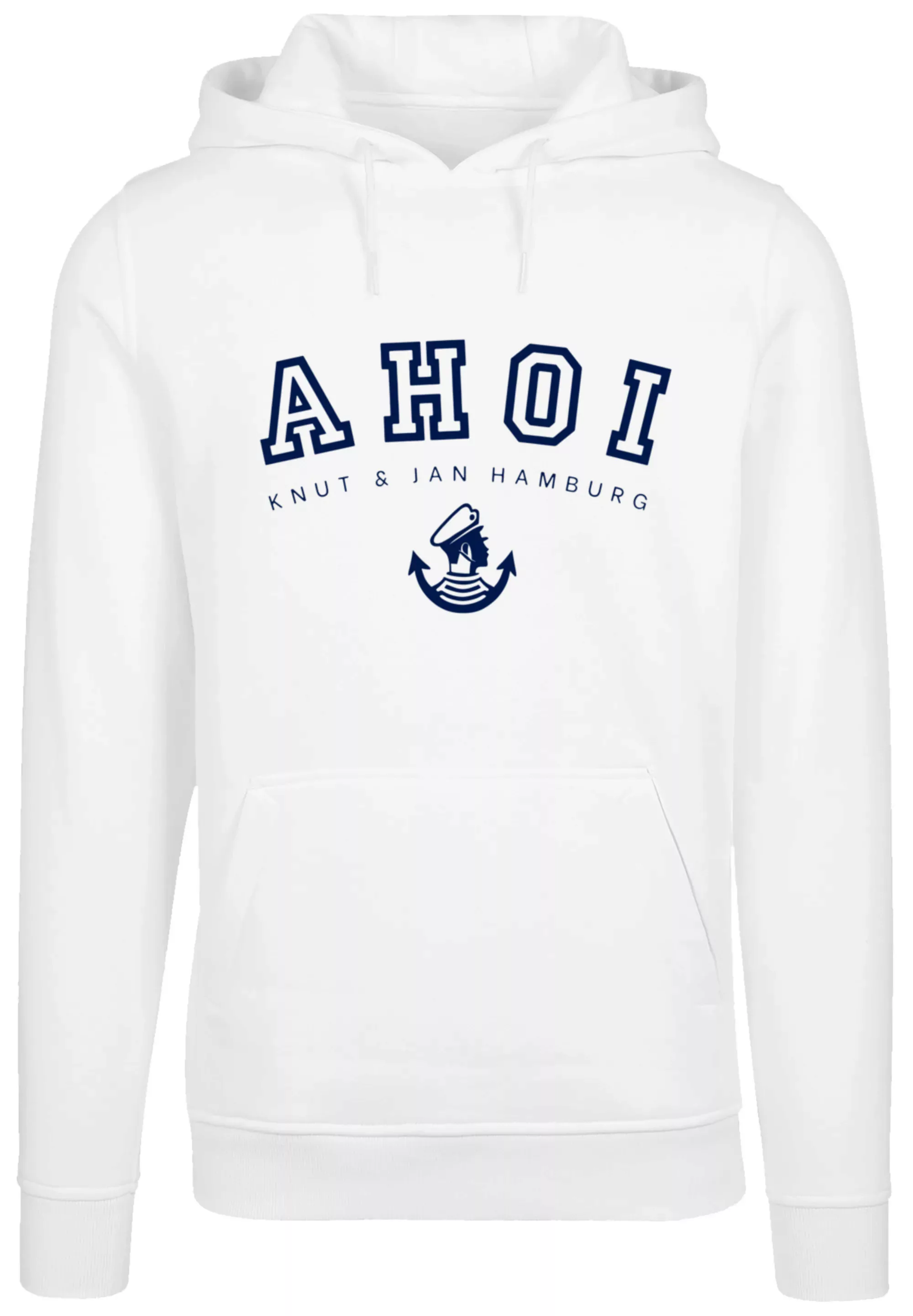 F4NT4STIC Kapuzenpullover "Ahoi Knut & Jan Hamburg", Print günstig online kaufen