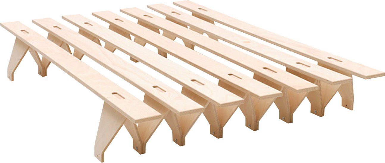 Tojo Futonbett "lieg", reduziertes Design, in mehreren Breiten, erweiterbar günstig online kaufen