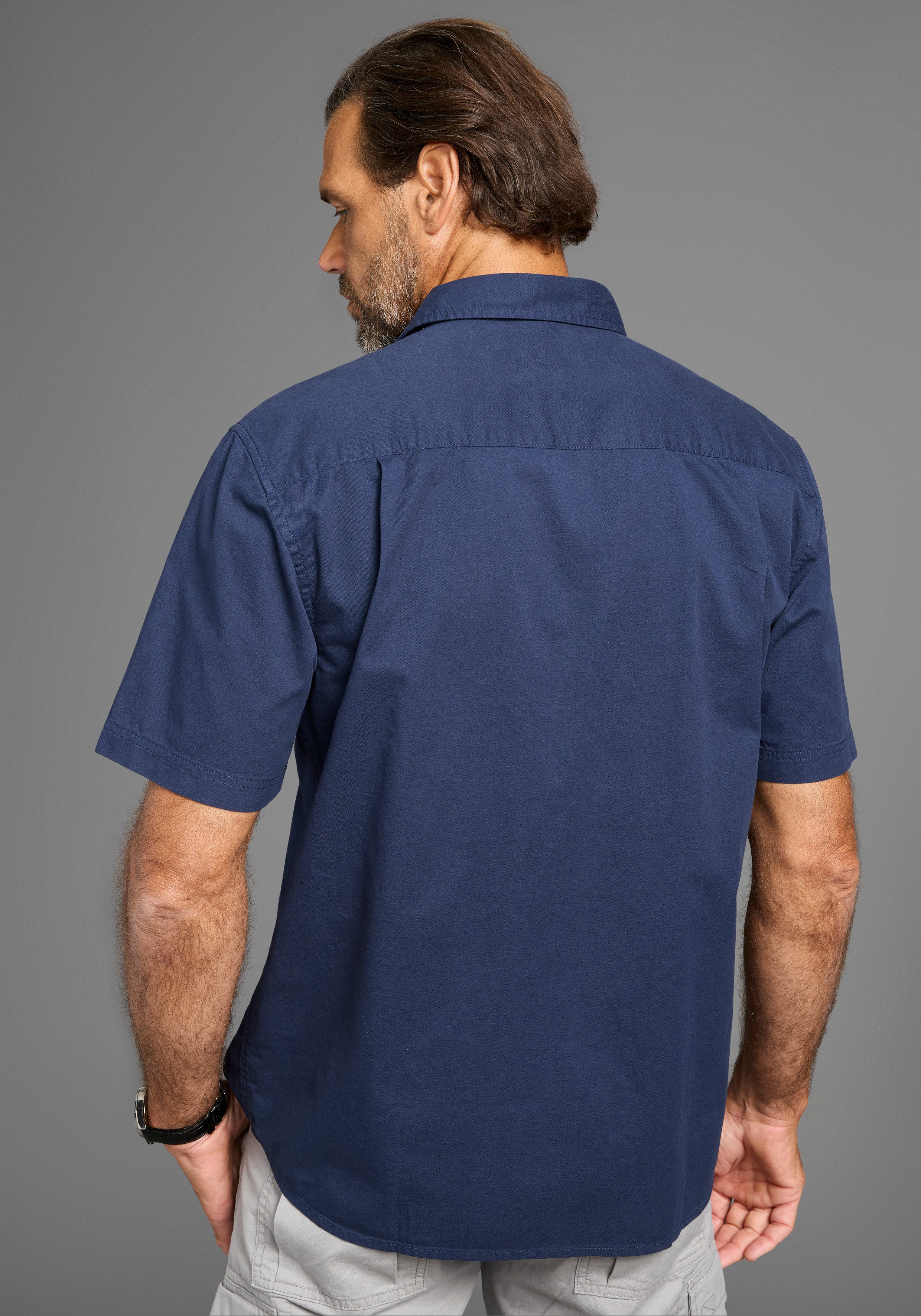 Man's World Kurzarmhemd Kurzarmhemd in lässiger günstig online kaufen