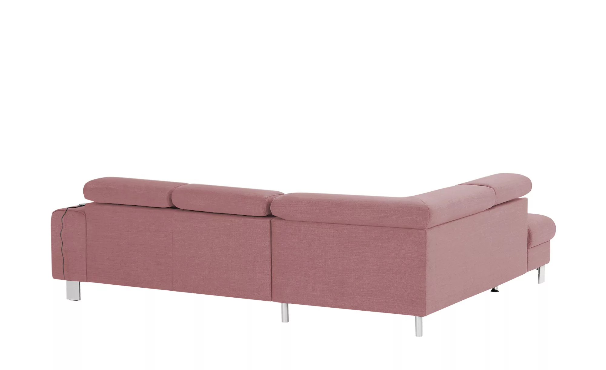 uno Ecksofa  Los Angeles ¦ rosa/pink ¦ Maße (cm): B: 249 H: 72 T: 207 Polst günstig online kaufen