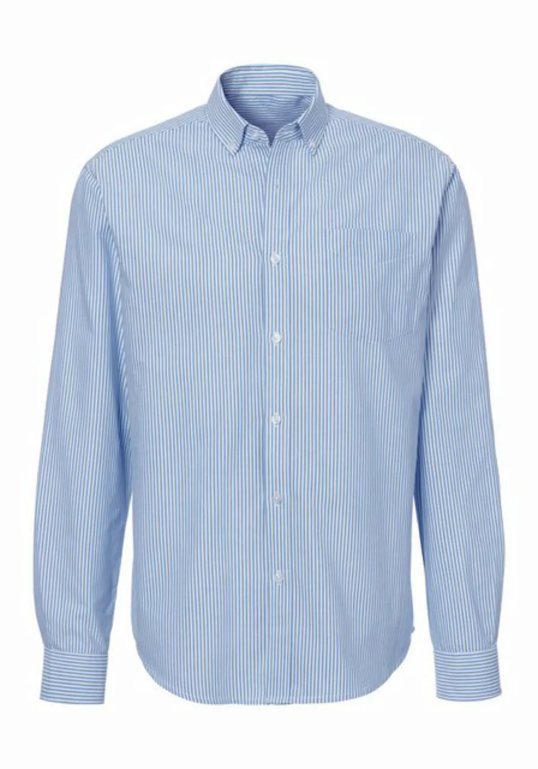 H.I.S Langarmhemd "Regular-fit", Oxfordhemd langarm mit Button-down-Kragen günstig online kaufen