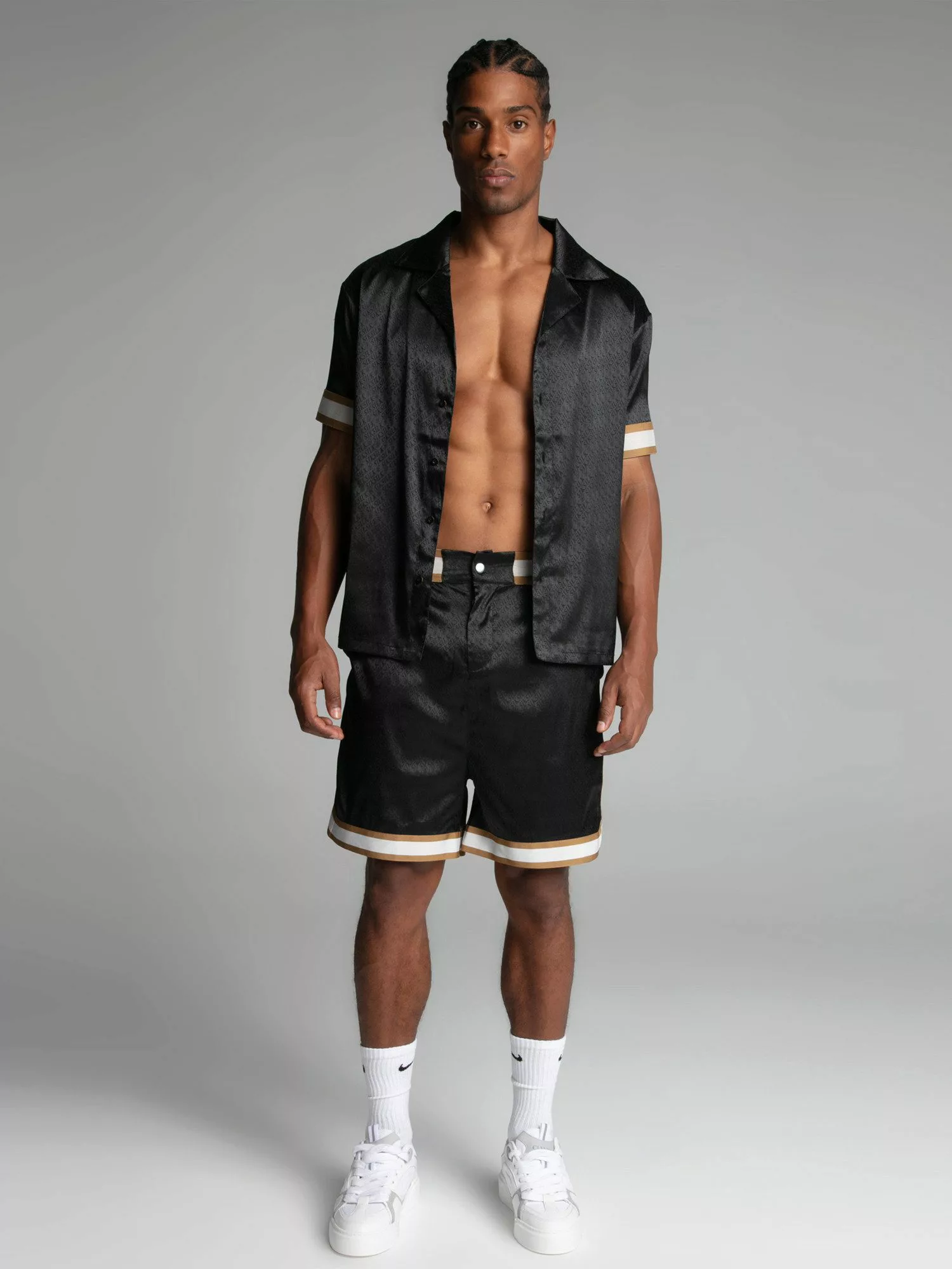 Siksilk Shorts SikSilk Herren Schwarze Resort günstig online kaufen